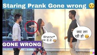 Staring at Cute Girls Prank Part -2 || Staring Prank | Prank In India |