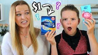 Brother Guesses Prices of Girly Items!!
