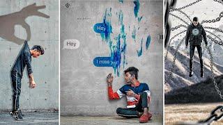 Picsart painting wall chatting Photo editing | 2019 Latest edition in Picsart | picsart editing
