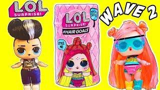 LOL SURPRISE WAVE 2 Hairgoals LOL Dolls First Look + Giant LOL Surprise Mystery Box! LOL DOLL VIDEO