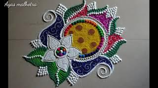 New Stylish Rangoli Designs Very Beautiful Rangoli Designs ll photo collection images design ll