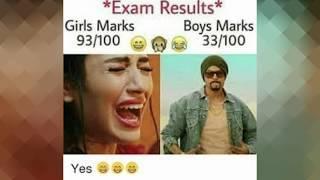 GIRLS VS BOYS BEFORE EXAM#1 (Funny Photos) -Try Not To Laugh NOW