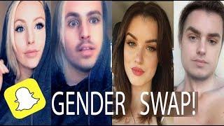 SNAPCHAT GENDER SWAP FILTER!! - Funny Compilation - Boys and Girls