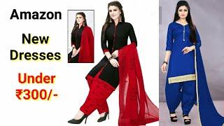 AMAZON SUIT DESIGN FOR LADIES :- ANARKALI/PUNJABI/NECK DRESSES COLLECTION | IMAGE/PHOTO UNDER ₹300/-
