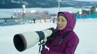 Winter sports in perfect focus | Sports photographer Mine Kasapoğlu