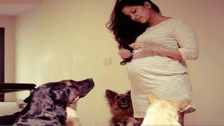 Pregnant Woman Ordered To Get Rid Of Her Dogs Posts This Pic In Response