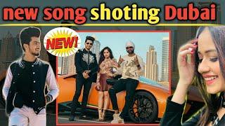 Mr faisu & jannat Zubair _ New song shoting In Dubai _ tik tok king & Tik tok Queen