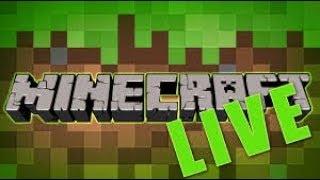 Sobrevivendo no minecraft ao vivo [servidor na descriçao]