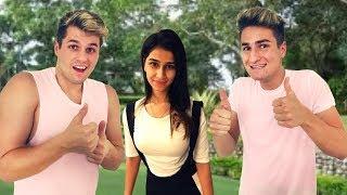 Indian Girl Teaches Foreigners How to Pick Up Girls in India ft. Khushi