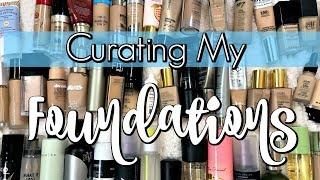 DECLUTTER | Curating My Foundation Collection