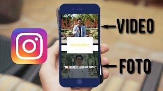 Gabungin Foto & Video Dalam Satu Instagram Stories.