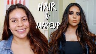 EXTREME SUMMER GLAM TRANSFORMATION: HAIR + MAKEUP 2018 | JuicyJas