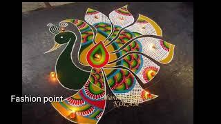Diwali rangoli ll New stylish design rangoli ll photo collection ll Images ll by Fashion point