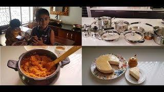 Vlogging After Long Time - My Cookware Collections - Tomato Rice Recipe - YUMMY TUMMY VLOG