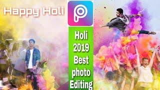 Holi photo Editing 2019/ PicsArt special collection 2 Background and 2 photo Editing 2019