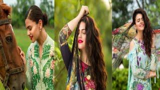 Zara Noor Abbas Latest Photo shoot for Eid Collection