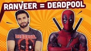 Ranveer Singh reveals his  Indian superhero name and superpower | Deadpool 2 | Bollywood | Pinkvilla