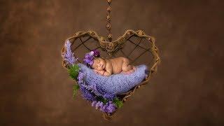 Newborn Photo session for Rainbow Baby Girl with Heartwarming Adopted Sunny Big Sister