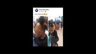 BL@CK MOTHER BLEACHES HER 3 YR OLD DAUGHTERS HAIR BLONDE! CALLS HER "HER WH!TE GIRL"