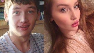Boy To Girl Transformation of Katya (Male To Female)
