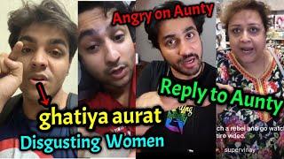 Mumbiker Nikhil, Ashish Chanchlani, Harsh Beniwal reply to Viral Aunty | Instagram Viral Aunty