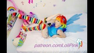 RAINBOW DASH COSPLAY / PONY GIRL