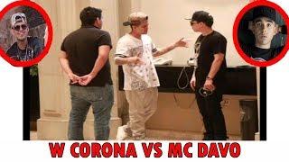 MC DAVO SE TOPO CON W CORONA DESPUÉS DE LAS TIRADERAS (FOTO)
