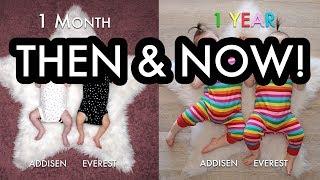 Our Baby Girls - 1 Month through 12 Month Slideshow! /// McHusbands