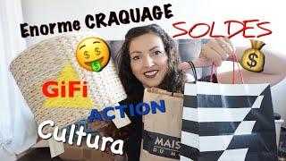 HAUL SOLDES ➳Gifi, Sephora, Action, Maison du monde, Dans mes pochettes & Cultura...