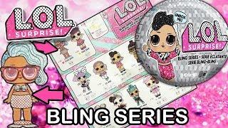 LOL Surprise Bling Series NEW LOL DOLLS! L.O.L. Surprise Holiday Dolls | LOL Doll Videos | L O L