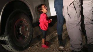 Viral photo of crying Honduran girl: Border agent says there's more to story