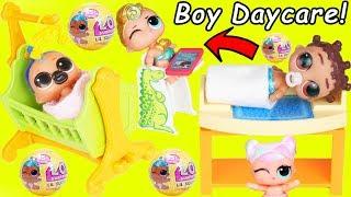 LOL Surprise Boy Nursery Wake Granny + Big Wedding Lil Punk Sister Married Confetti Pop Toy Video
