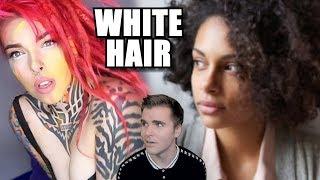 WHITE HAIR vs BLACK HAIR (What Girl's Hair Type To Guys Like?)