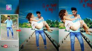 PicsArt Editing Tutorial | Boy Holding Girl in Hand | Love Photo Editing Tutorial