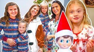 GIRLS ONLY PAJAMA PARTY at EVERLEIGH’S CHRISTMAS PARTY! + Elf on Shelf Secret Photos!!!