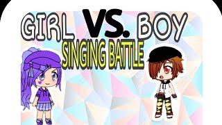 Singing battle boy vs. girl | Inshira's gacha studio