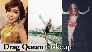 Drag queen makeup transformation boy to girl photos / Makeup ✔