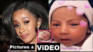 Video of Cardi B baby Kulture Kiari Cephus (Her Twin)❤️????