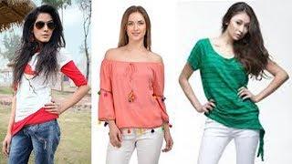 Beautiful Fancy Top Design Images / Photos Collection | New Stylish Jeans Top Design Pictures