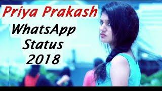 Priya Prakash New WhatsApp Status 2018