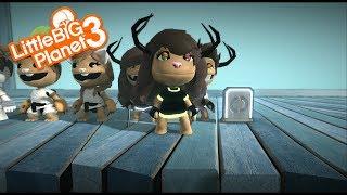LittleBigPlanet 3 - Free cute girl and boy dlc costumes and free Ariel eyes