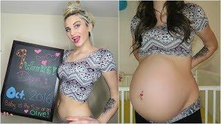 Pregnancy Time Lapse | First Pregnancy at 19 Years Old
