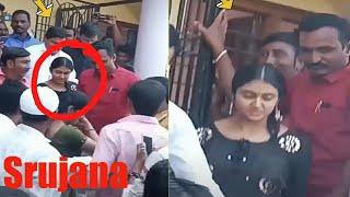 Girl behind Srujana audio clip | Srujana tiktok videos | Hello srujana | RAW VIDEOZ