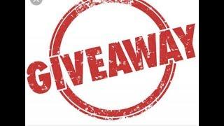 GIVEAWAY ANNOUNCEMENT