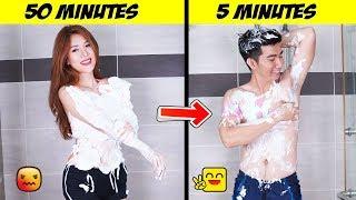 Girl DIY! REAL DIFFERENCE BETWEEN MEN AND WOMEN | MALE AND FEMALE | BOYS VS GIRLS THE TRUTH T-STUDIO