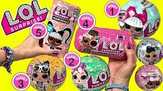 LOL Surprise Dolls Opening LOL Dolls Series 1,2,3,4,5 LOL Confetti Pop LOL Under Wraps + More LOL!