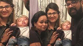 Actress Rambha with Cute Baby Latest Photos | Rambha