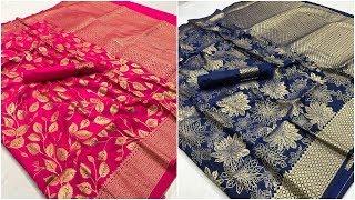 Pure Banarasi Silk Sarees Design