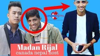 madan rijal canada nepal host family lifestyle biography interview unseen photo collection