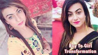 Teen Boy To Girl Transformation [Full Body] - Makeup Artist
